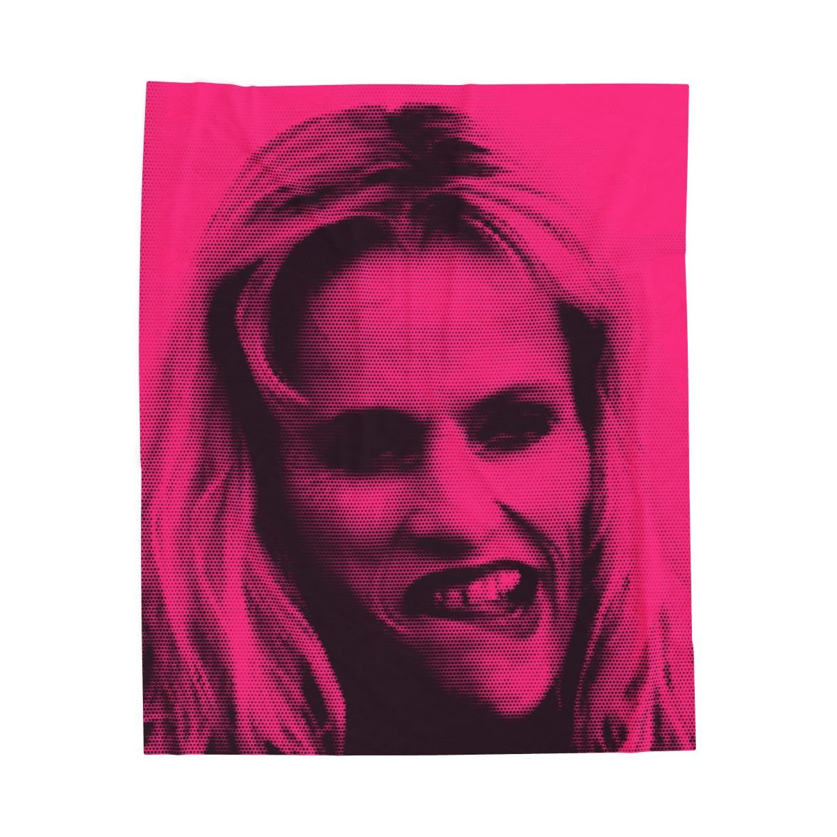 Wendy Halftone Plush Blanket